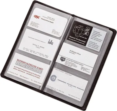 Produktbild von Alassio® 41009 Visitenkartenalbum 41009 schwarz