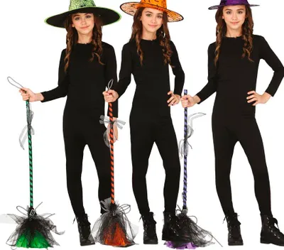 Immagine prodotto di Strega Scopa Halloween Meraviglia Accessorio Carnevale Costume Party, Colore: Multicolore