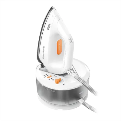Produktbild von Braun CareStyle Compact IS 2132 WH: Effiziente Dampfbügelstation für jeden Stoff