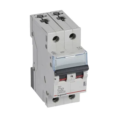 Obrázek produktu pro Legrand TX3, Miniaturní obvodový jistič, Typ C, IP20, 240 - 415 V