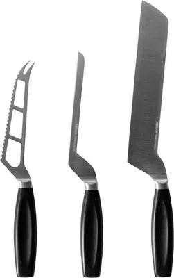 Obrázok produktu pre Nôž na syr Boska na mäkké syry, čierna rukoväť, 14 cm