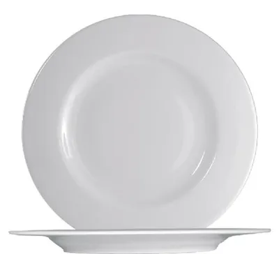 Produktbild von Ischia White Teller flach 26cm - 12 Stück
