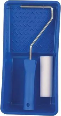 Zdjęcie produktu dla Zestaw wałka malarskiego mako®poren z tacką na farbę i wałkiem malarskim 10 cm