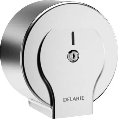 Image de Delabie Porte-rouleau de papier hygiénique pour rouleau de papier 200m Edst. 1.4301 sat.