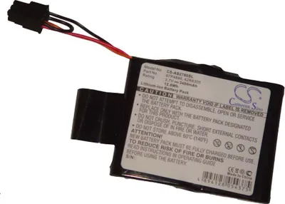 Produktbild von vhbw Akku Ersatz für IBM 97P4846, 44V5193, 44V5194, 4Y6773, 74Y9340, 39J5554, 39J5555, 42R8305 für Raid-Controller (3400 mAh, 3,7 V, Li-Ion)