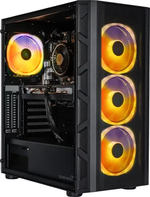 SMX® Battlestation M5A - Intel Core i5-12400F, RTX 5050, 32GB RAM, 1TB SSD, ARGB-Beleuchtung - Gaming-PC