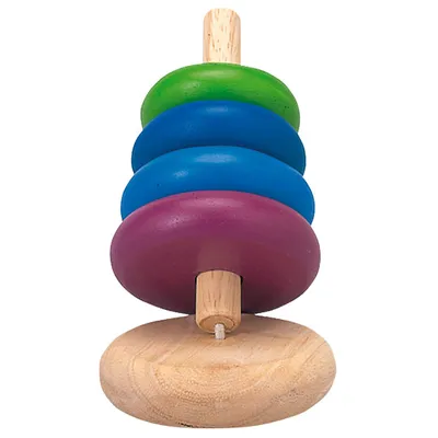Produktbild von PlanToys Holzspielzeug Ring stapeln