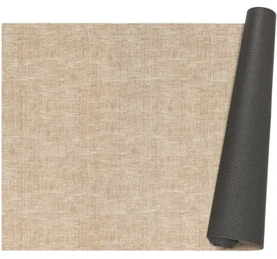 Produktbild von Küchenläufer 67x100cm Beige Premium Einfarbig RUNNA Läufer Küchenteppich Stoff-Teppich