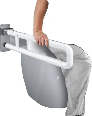 Produktbild von Toilettenarmlehne, faltbares Design, hohe Tragfähigkeit, verbesserte Sicherheitsmerkmale