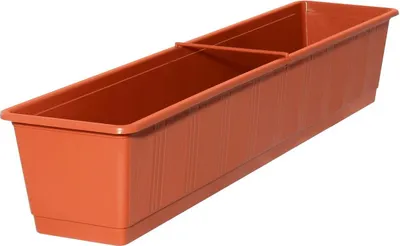 Zdjęcie produktu dla Geli 803-08006 Skrzynka na kwiaty standard 80x17,5 cm, terakota