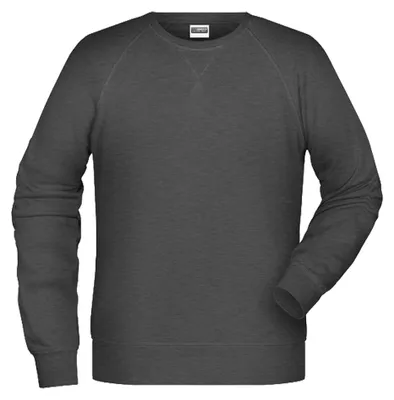 Produktbild von James and Nicholson - Sweatshirt für Herren LT2494 (3XL) (Black Heather)