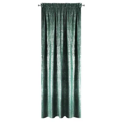 Zdjęcie produktu dla Eurofirany 373081, Przezroczysty, Turkusowy, Wzór, Poliester, Wiszący hak, 200 g/m²