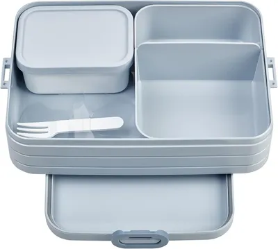 Productafbeelding van Lunchbox - Blauw - Magnetronbestendig