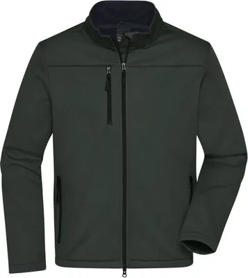 Produktbild von Men's Softshell Jacket graphite, Gr. M