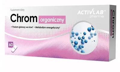 Image de Chrome organique - Supplément nutritionnel, 60 gélules - Aktivlab Pharma