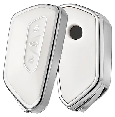 Immagine prodotto di Custodia in silicone TPU per chiavi auto, compatibile con i modelli VW