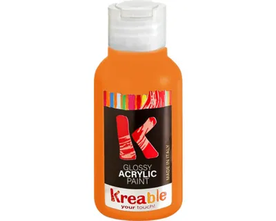 Obrázek produktu pro Akrylová barva 100 ml oranžová