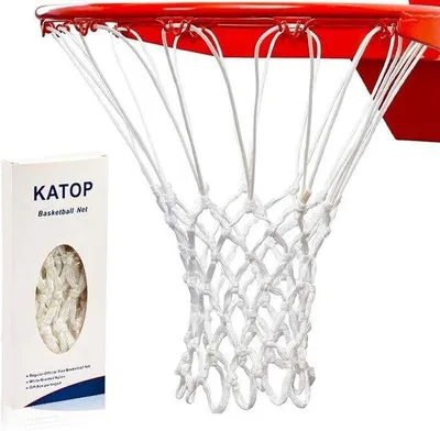 Immagine prodotto di Rete da basket robusta, resistente alle intemperie, con 12 occhielli, per canestri da interno o da esterno