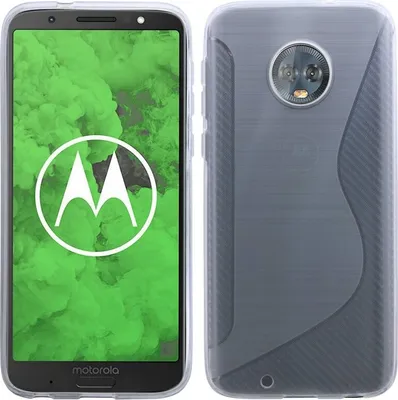 Produktbild von Motorola G6 Handy Silikon Schutzhülle Cover Case Schwarz