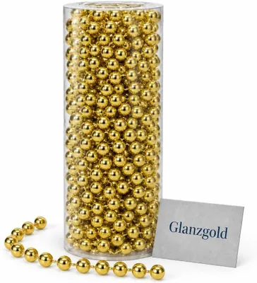 Productafbeelding van Parelslinger - Elegante parelband - Parelketting & decoratief parelsnoer - Stijlvolle tafeldecoratie - Kerstmis - Advent