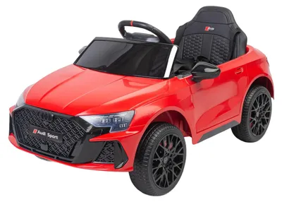 Produktbild von Audi RS3 Elektro-Kinderauto, rot, 12 V, 4 Motoren, Fernbedienung