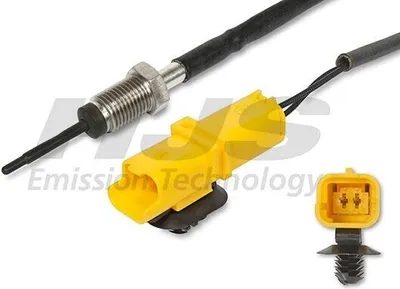 Produktbild von HJS 92 09 4133 Abgastemperatursensor für NISSAN Qashqai / Qashqai +2 I (J10, NJ10) M12x1.25 535mm