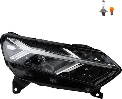 Produktbild von Scheinwerfer rechts & Leuchtmittel mit LWR mit Blinker passend für Dacia Logan 251510 260101940R 260106343R Johns