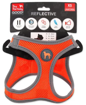 Produktbild von Hundegeschirr DOG FANTASY orange XS
