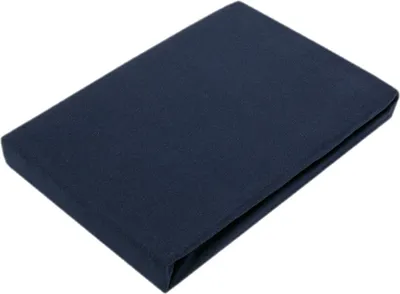 Produktbild von Jersey Spannbettlaken für Wasserbetten Rundumgummizug 200 x 220 cm Navyblau