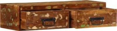 Immagine prodotto di vidaXL mobile TV a parete 80x30x19 cm in legno massiccio antico