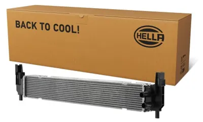 Produktbild von HELLA 8MK 366 302-121 Kühler Wasserkühler Motorkühler für VW Polo Schrägheck (6R1, 6C1) Polo Limousine (602, 604, 612, 614) für AUDI A1 Sportback