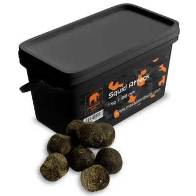 Obrázek produktu pro Mastodont Baits s.r.o. Mastodont Baits boilies Squid Attack 24mm Balení: 1kg