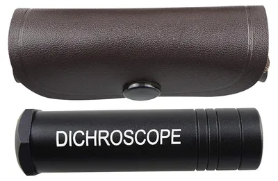 Obrázek produktu pro Dichroskop drahokamů - Kalcit - Kovové tělo - Pro drahé kameny a gemologii