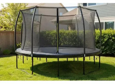 Image de Filet de sécurité de remplacement pour trampoline, avec fermeture éclair