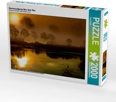 Produktbild von Calvendo Sonnenaufgang über dem See 2000 Teile Puzzle quer 900x670mm, Roder Peter; 7413679