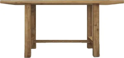 Produktbild von Esstisch Ringo aus Wildeiche massiv 90x190x77 mit Holzfußgestell