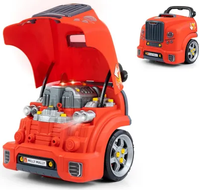 Produktbild von Milly Mally Zerlegbarer Motor N-gine Rot