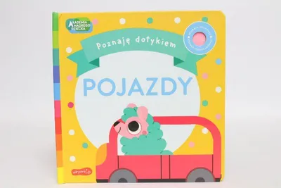 Zdjęcie produktu dla ISBN Pojazdy Akademia Mądrego Dziecka Poznaję dotykiem, Polski, Twarda okładka, 12 stron(y)