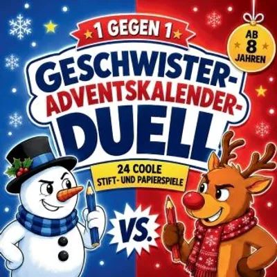 Produktbild von Geschwister Adventskalender Duell