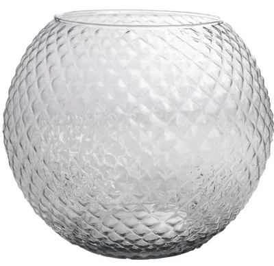 Produktbild von DIAMOND fish bowl - klar - 25x25x21cm - Glas