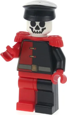 Produktbild von 1x Lego Minifigur Alpha Team Ogel Minion Commander Epauletten rot Mütze alp006