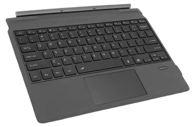 Obrázok produktu pre Bluetooth klávesnica kompatibilná s notebookmi Latitude 7320, K19M, 5285, 5290, 7200 a 7210 – odnímateľná cestovná klávesnica s podsvieteným touchpadom