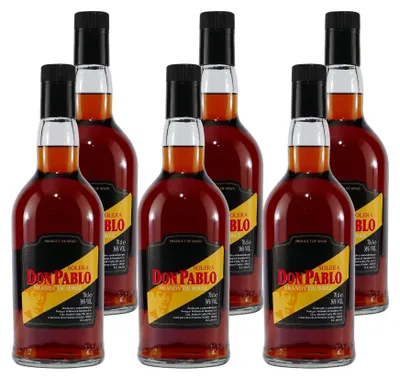 Image de Don Pablo Brandy de Jerez Solera (6 bouteilles de 0,7L)