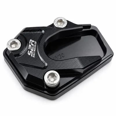 Immagine prodotto di Tappetino per parcheggio laterale per motociclette – BIKEPAD, Immagine generata dall'IA