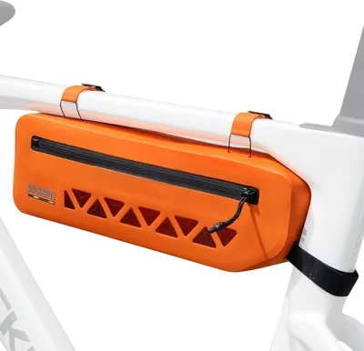Produktbild von ROCKBROS Road to Sky Fahrrad Rahmentasche Wasserdicht, Rahmentasche Fahrrad 1,7L, Dreiecktasche für MTB Rennräder Orange