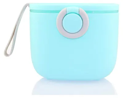 Produktbild von Großer Babymilchpulverbehälter, Reise-Milchpulverbehälter, Milchpulver-Aufbewahrung, tragbarer Milchpulverbehälter (500ml eisblau)