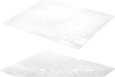 Produktbild von com-four® 2x Spülbeckeneinlage - Spülbeckenmatte eckig - Einlage für Spülbecken schützt die Oberfläche der Spüle und das Geschirr