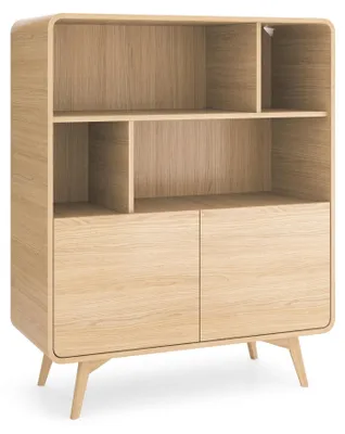 Obrázok produktu pre Komoda FURNLUX Helion, béžová, 108 cm / Hlavná farba: béžová / Rozmery: 108 x 130 x 39 cm