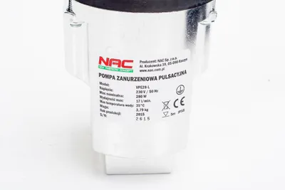 NAC Tauchpumpe VPE28-L 280W mit 68 m Förderhöhe und 17 l/min – Ansicht 2