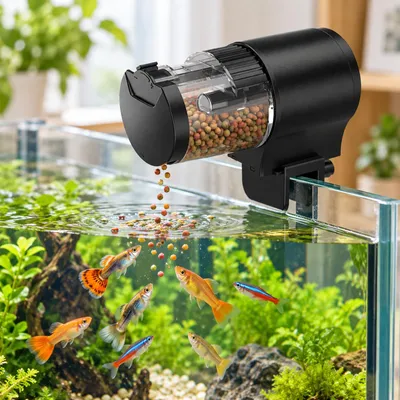 Aquarium-Futterautomat 100 ml, 3 Fütterungsintervalle